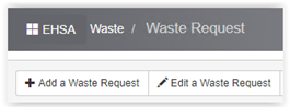 waste req